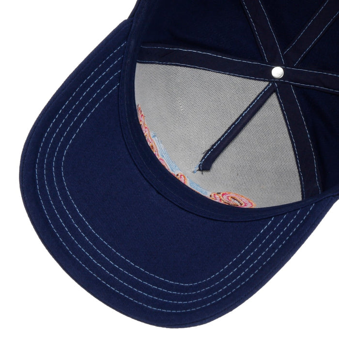 Stetson Neon Wordmark Trucker Cotton Cap - Navy