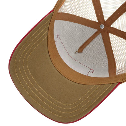 Stetson Rodeo Trucker - Brown & Burgundy