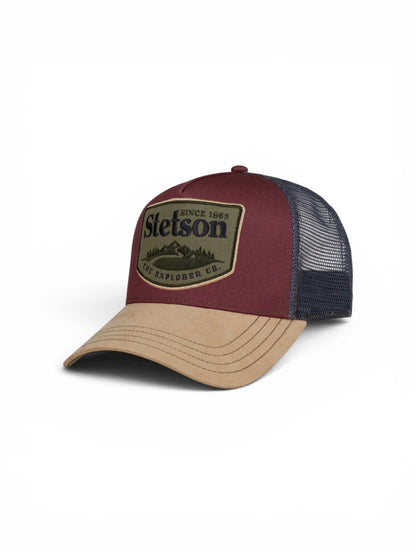 Stetson The Explorer Co. Trucker Cap - Bordeaux