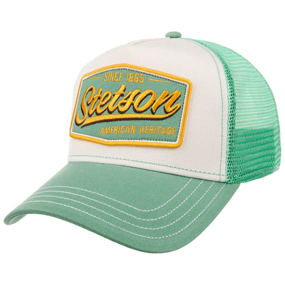 Stetson Vintage Trucker Hat - Mint / Offwhite