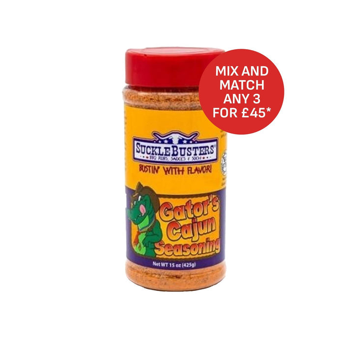 Sucklebusters Gator's Cajun Seasoning 425g (15oz)