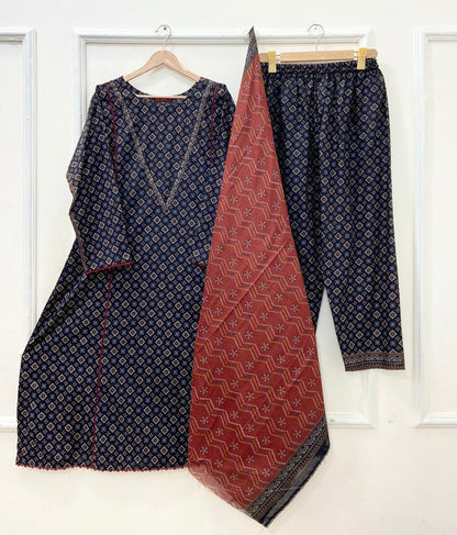 Small / Black chunri