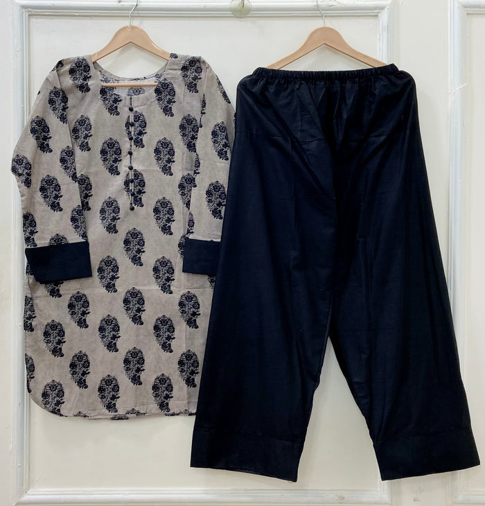 Summer Casuals | Farshi 2PC (Bana Dora Lawn) D-614