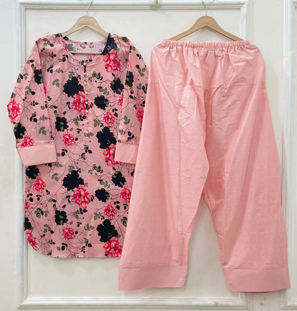 Summer Casuals | Farshi 2PC (Bana Dora Lawn) D-614