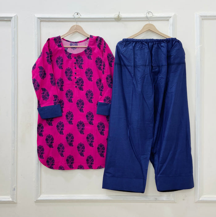 Summer Casuals | Farshi 2PC (Bana Dora Lawn) D-614