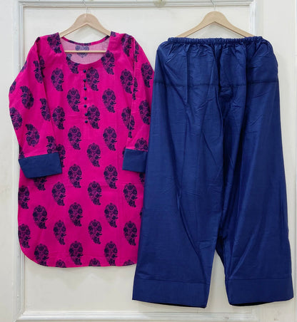 Summer Casuals | Farshi 2PC (Bana Dora Lawn) D-614