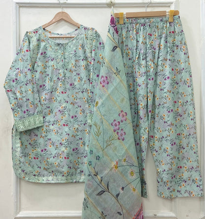 Summer Splash | Farshi Lawn D-641