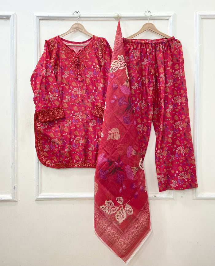 Summer Splash | Farshi Lawn D-641