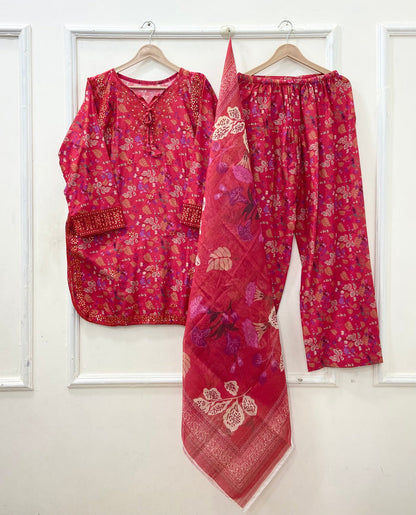 Summer Splash | Farshi Lawn D-641