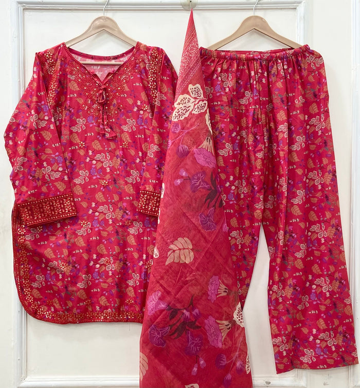 Summer Splash | Farshi Lawn D-641