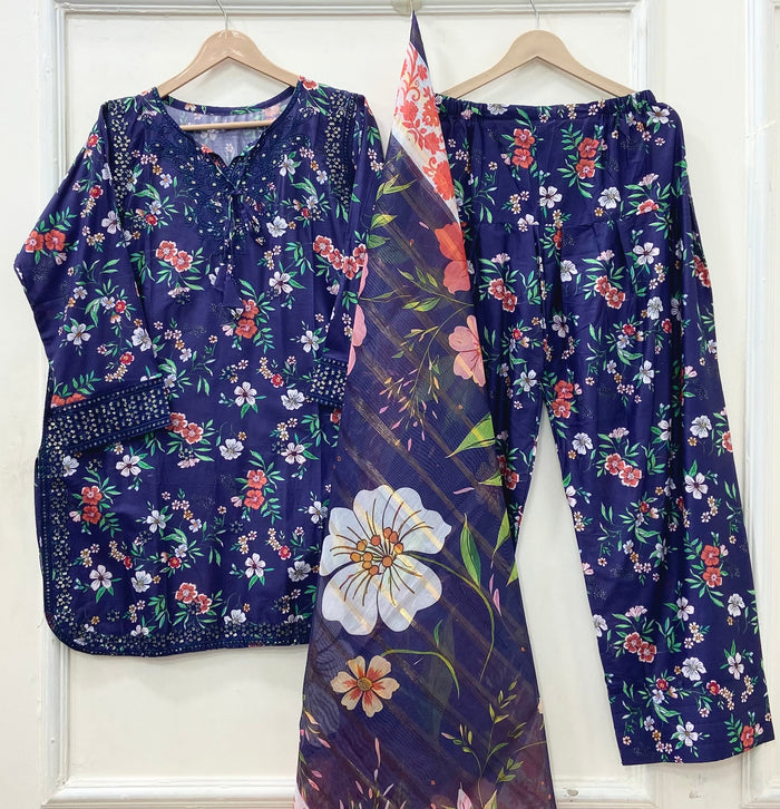 Summer Splash | Farshi Lawn D-641
