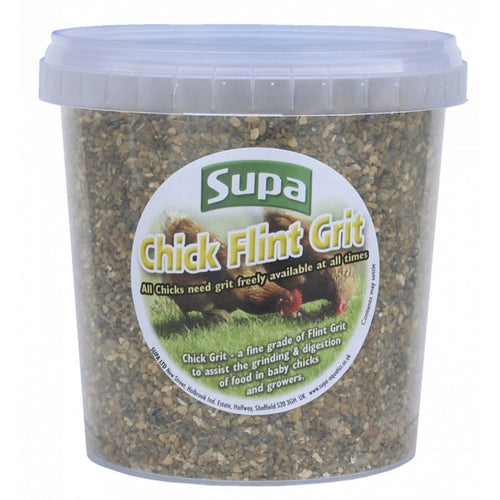 Supa: Chick Flint Grit Tub 1ltr