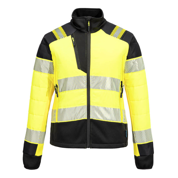 T171 - PW3 Hi-Vis Women's Hybrid Baffle Jacket