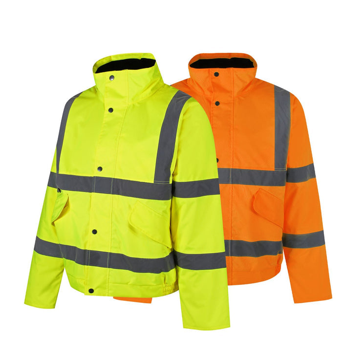 TBJ01 - High Visibility Safety Bomber Jacket