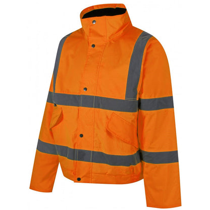 TBJ01 - High Visibility Safety Bomber Jacket