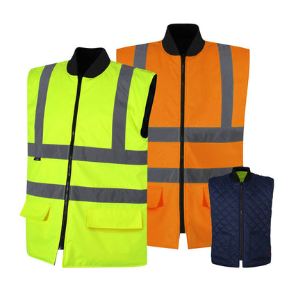 TBW08 - High Visibility Reversible Bodywarmer