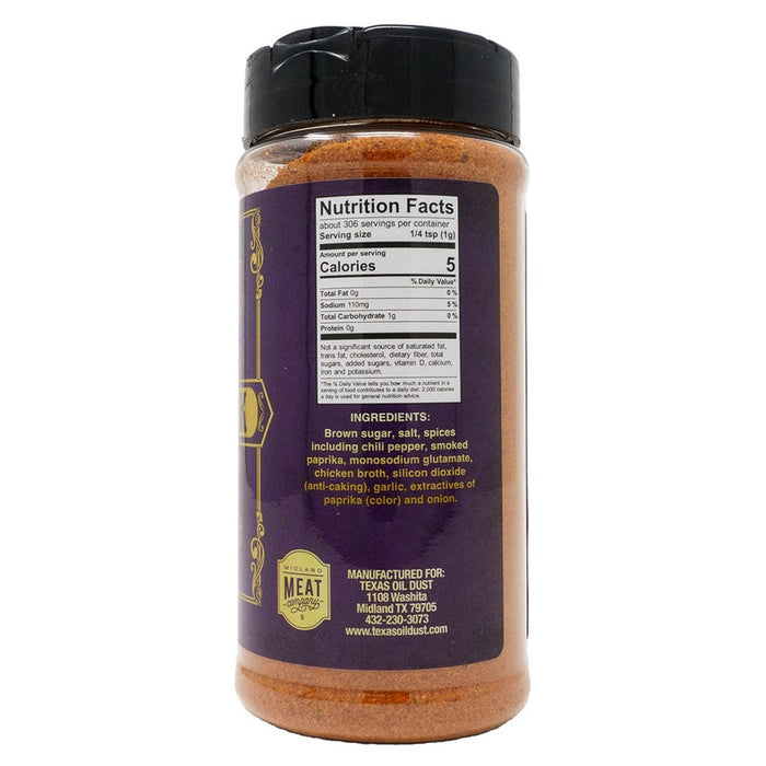 Texas Oil Dust 'Piggy Bank' BBQ Rub 306g 10.8oz