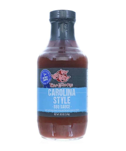 Three Little Pigs BBQ Carolina Style BBQ Sauce - 527g (18.6oz)
