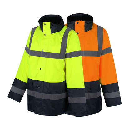 TJK03 - High Visibility Safety Contrast Jacket