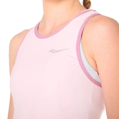 Top Saucony Endorphin Crop Mujer