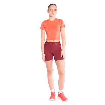 Top Saucony Explorer Tr Short Sleeve De Mujer