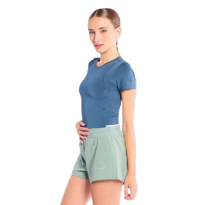 Top Saucony Explorer Tr Short Sleeve Mujer