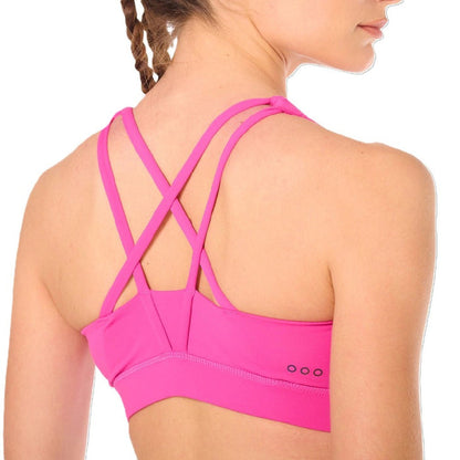 Top Saucony Outpace Bra Candy Pink L Mujer