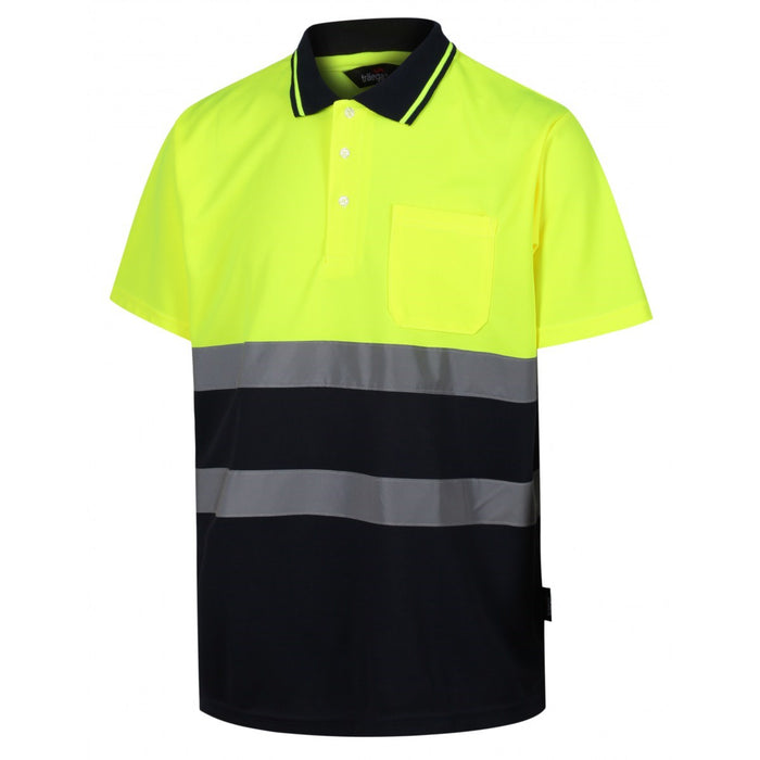 TPS03 - High Visibility Safety Contrast Polo