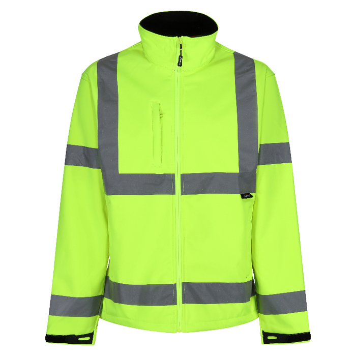 TSJ30 - High Visibility Safety Softshell Jacket