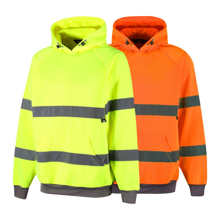 TSW13 - High Visibility Safety Hooded Sweatshirt