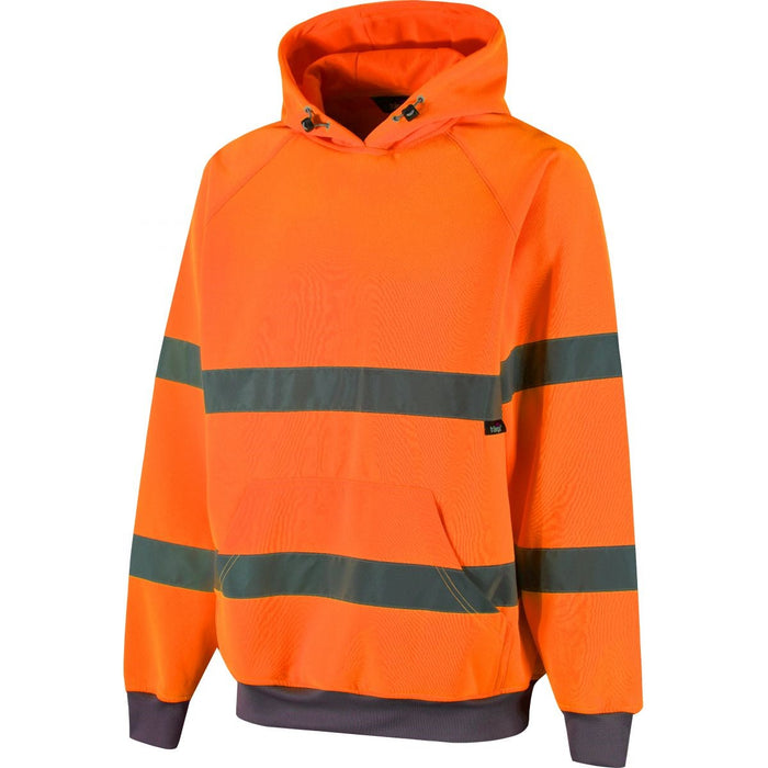 TSW13 - High Visibility Safety Hooded Sweatshirt