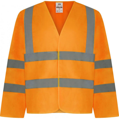 TWC03 - High Visibility Safety Long Sleeve Waistcoat