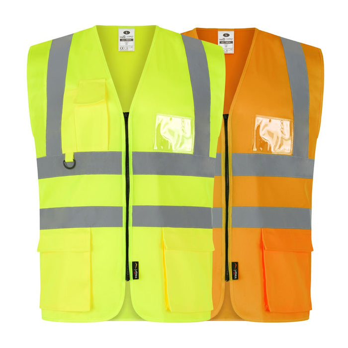 TWC04 - High Visibility Safety Executive Waistcoat