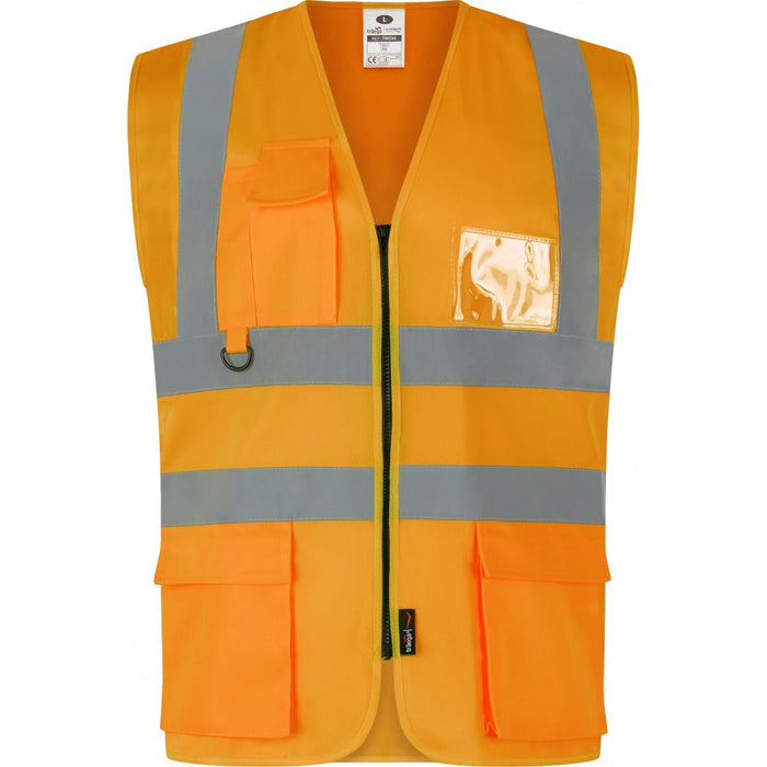 TWC04 - High Visibility Safety Executive Waistcoat