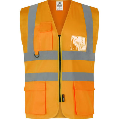TWC04 - High Visibility Safety Executive Waistcoat
