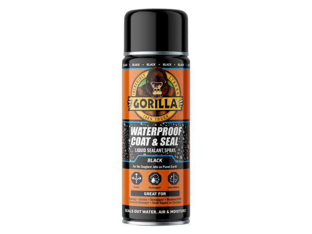 Waterproof Coat & Seal Spray Black 450ml
