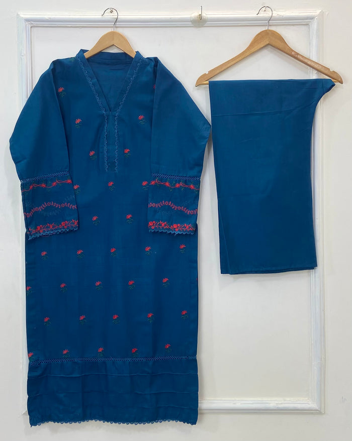 Winter Embroidered 2PC (Khaddar) (Best Seller) D-231