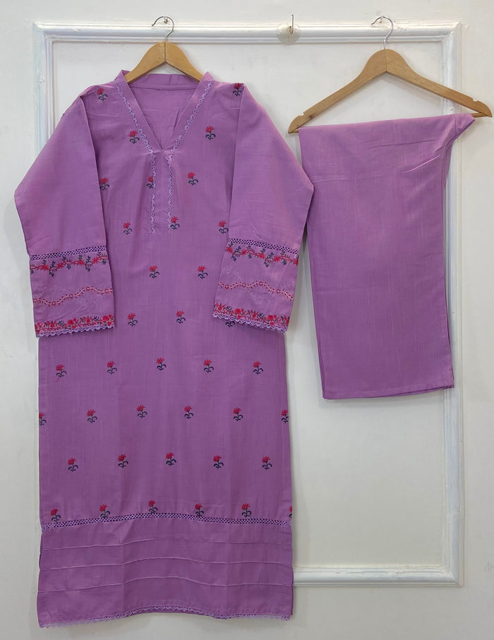 Winter Embroidered 2PC (Khaddar) (Best Seller) D-231