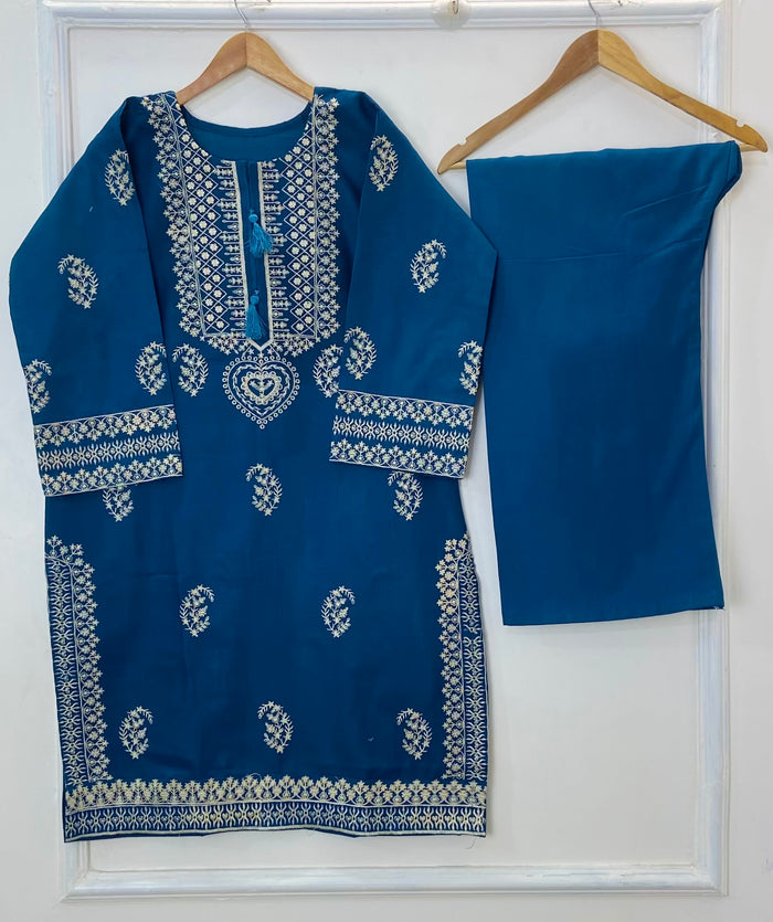 Winter Embroidered 2PC (Khaddar) D-244