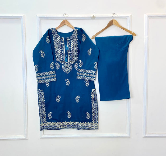 Winter Embroidered 2PC (Khaddar) D-244
