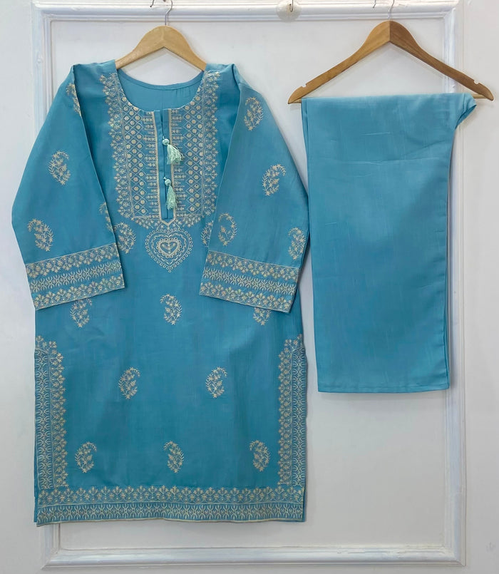 Winter Embroidered 2PC (Khaddar) D-244