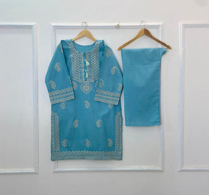 Winter Embroidered 2PC (Khaddar) D-244
