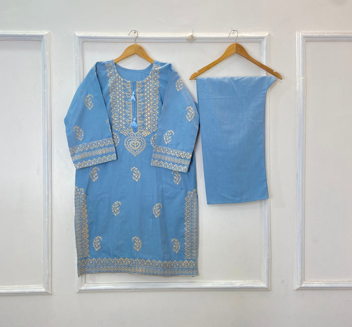 Winter Embroidered 2PC (Khaddar) D-244
