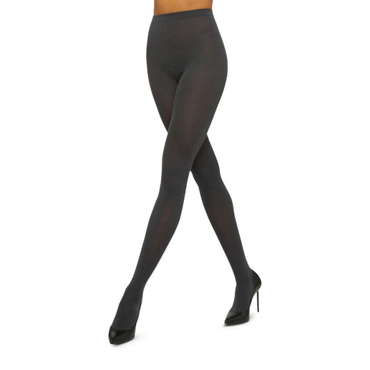 Wolford uld strømpebukser anthracite