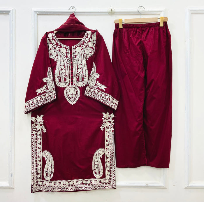 Zarnoor Embroidered | Cotton D-643