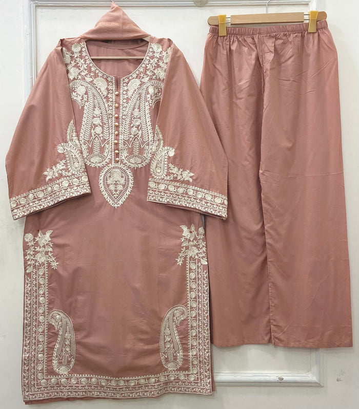 Zarnoor Embroidered | Cotton D-643