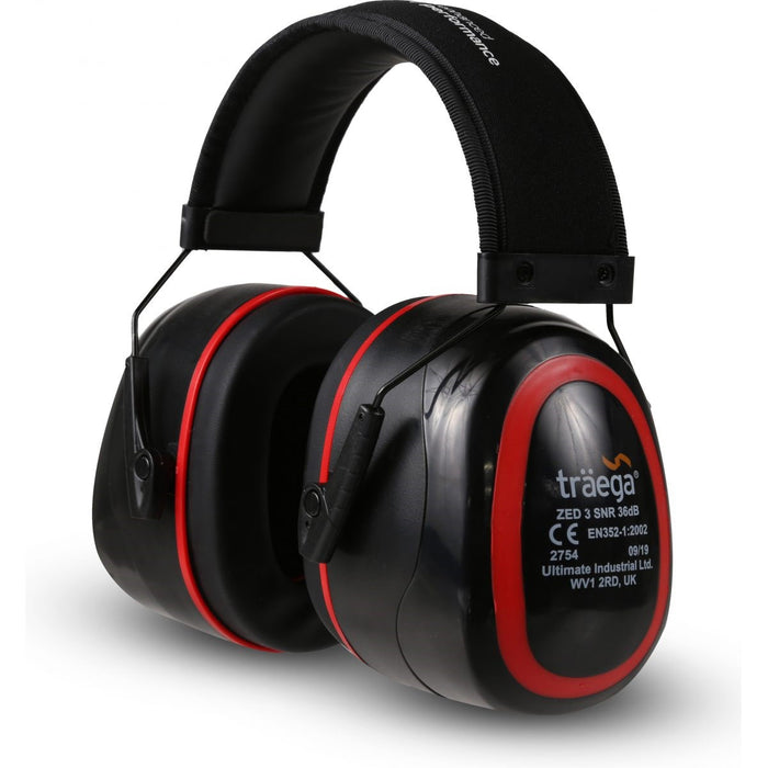 ZED3 - Premium Padded Headband Style Ear Defender 36 SNR